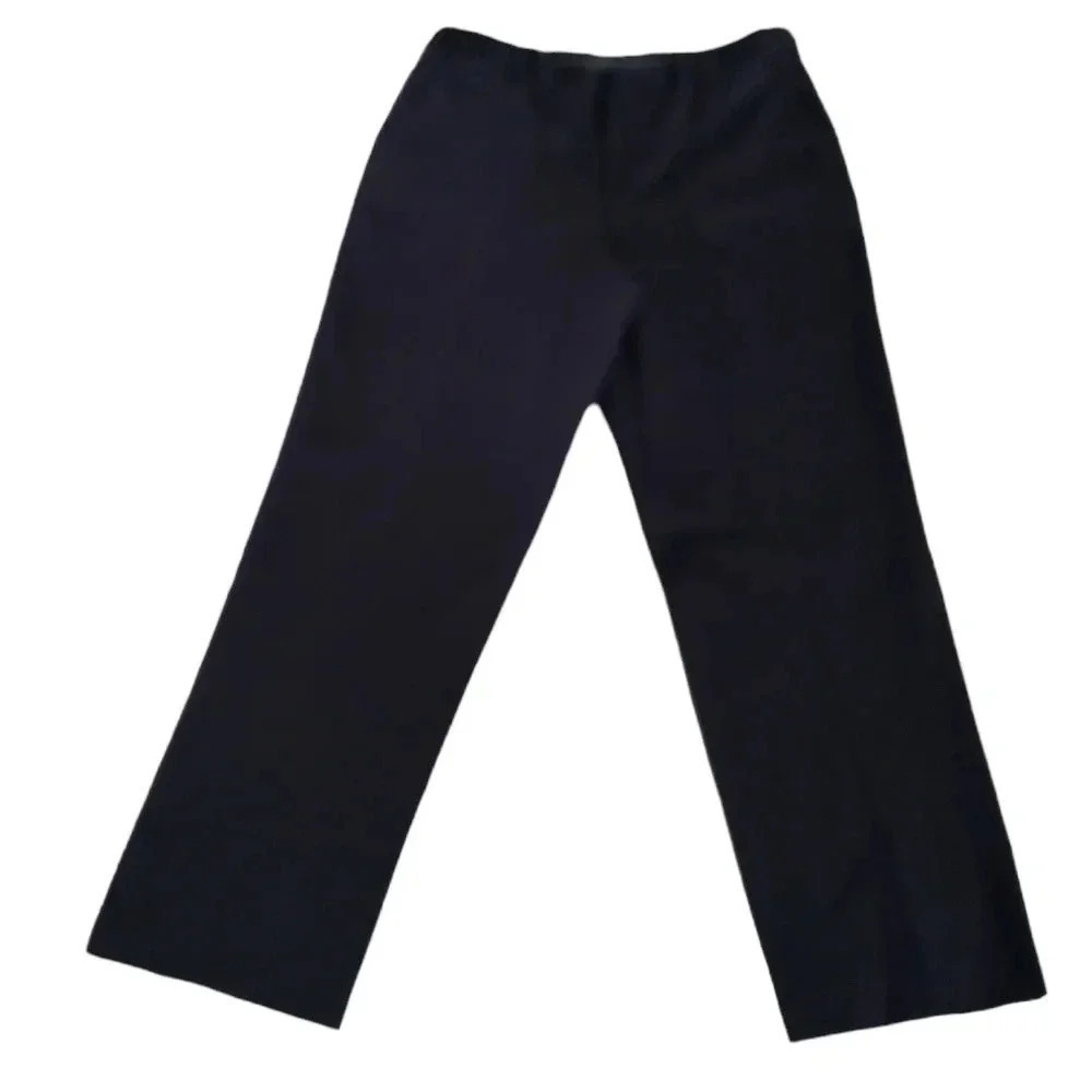 L.L.Bean Comfort Waist Dark Blue Mens Pants Size 38 - Picture 2 of 12